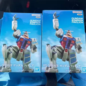 기동전사 건담 피규어 2점 RX-78F00/E 오사카 만박 2025