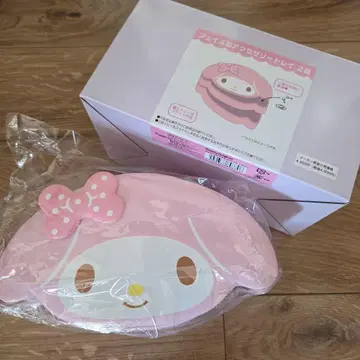 마이멜로디 페이스형 액세서리 트레이 소품함 미사용 새상품