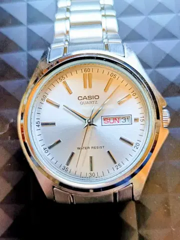 MTP-1239DJ CASIO 쿼츠 손목시계