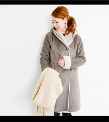 ROSSO 프리 사이즈 무스탕 코트