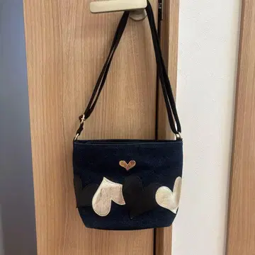 싱크비 데님 숄더백