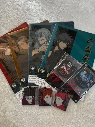 [ 새상품 ] 주술회전 제일복권 경품 묶음 판매 인기 캐릭터 다수!