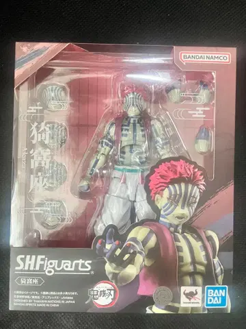 미개봉 새상품 S.H.Figuarts 아카자 귀멸의 칼날 피규아트