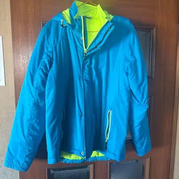 UNDER ARMOUR 나일론 자켓 M 파랑/노랑