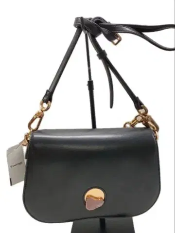 가죽 블랙 숄더백