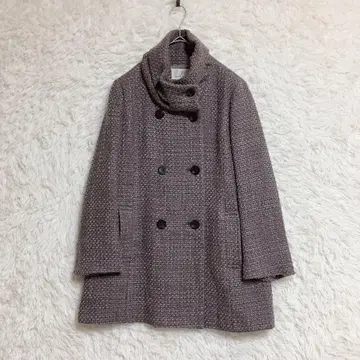[ JANE MORE ] 코트 자켓 (11) 트위드 더블 버튼