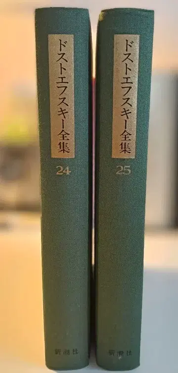 [ 평론(I II 전집) ] 신초샤판 도스토옙스키 전집 제24 25권