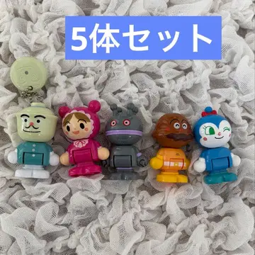 호빵맨 타운 인형 5체 세트