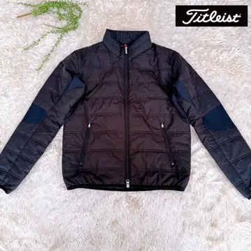 [ 1회 사용 ] 타이틀리스트 패딩 자켓 골프 블랙 M 남녀 공용