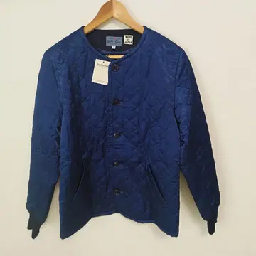 S 사이즈 BLUE BLUE 블루블루 인디고 퀼팅 자켓