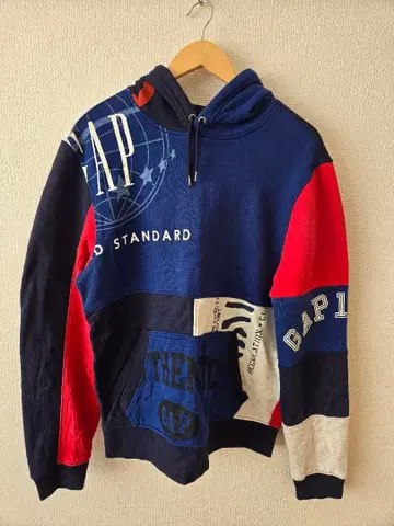 GAP 후드티 yzerr 착용 로고 리믹스 컬렉션