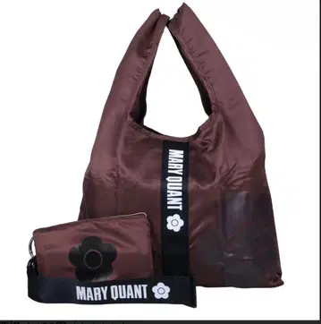 MARY QUANT 브라운 3WAY 에코백