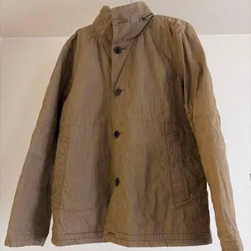 콰드로 quadro 얇은 소재 충전솜 코트 후드