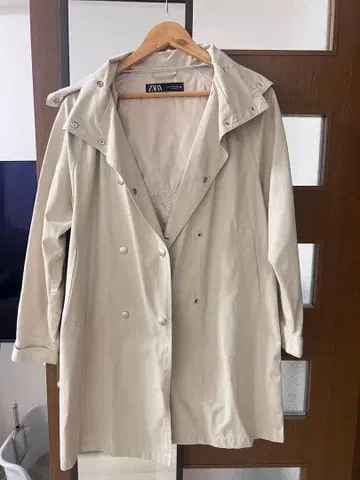 ZARA 자라 롱 코트 스프링 코트 베이지