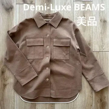 [ 새상품급 ] 데미룩스 빔즈 워셔블 더블 코튼 오버 셔츠 루즈핏
