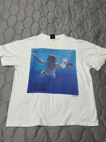 너바나 NIRVANA 반팔 XL 락T셔츠
