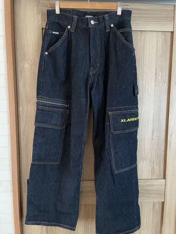 XLARGE 카고 팬츠 다크 데님 1991년