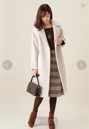 내추럴 뷰티 베이직 FABRICA 이중직 모사 코트