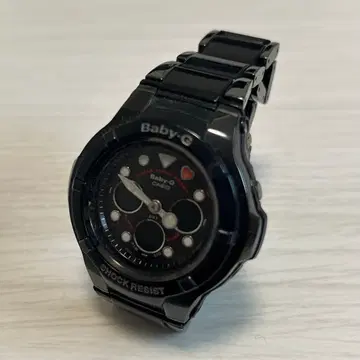 Baby-G 블랙 G-SHOCK 시계