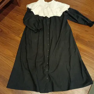 탈착식 옷깃 사만사 모스모스 원피스