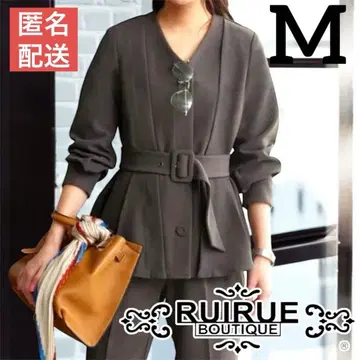 루일 에 부티크 셋업 수트 브라운 포멀 파티 시치고산