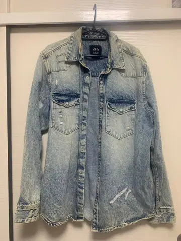 ZARA 릴랙스핏 데님 자켓 L