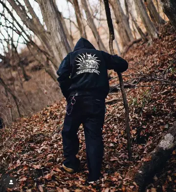 RETURN Virgin Mary 집 후디 Black XL 새상품