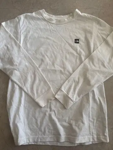 THE NORTH FACE 화이트 긴팔 셔츠 L