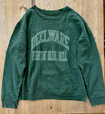 두즈엠 클래스 프린트 맨투맨 그린