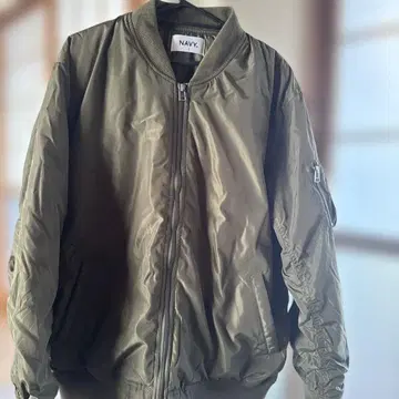 NAVY 점퍼 블루종 L 사이즈 올리브
