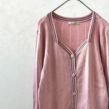 maison de Roem 가디건 리브 니트 긴팔 심플 겉옷