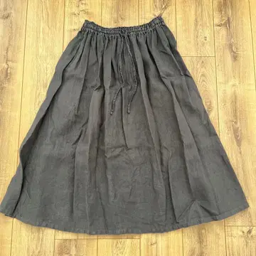 nestrobe 플레어 스커트 흑먹색