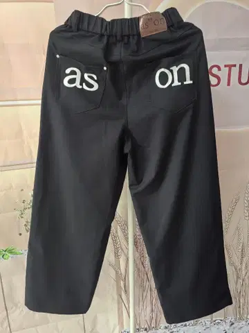 ason 아즈온 SMOG WIDE PANTS 블랙 ason 한국