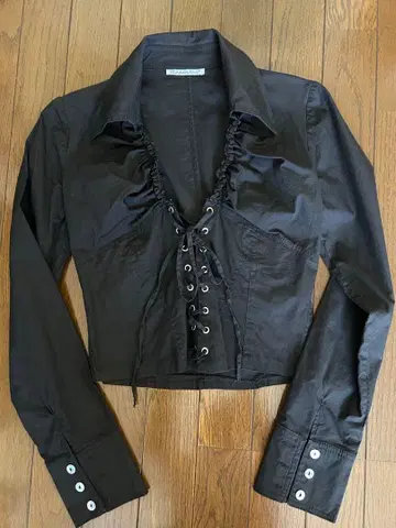 DIABLESS 블랙 긴팔 셔츠