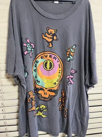 uesd 빈티지 그레이트풀 데드 레어 프린트