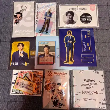 Snow Man 메구로 렌 아크릴 스탠드 외