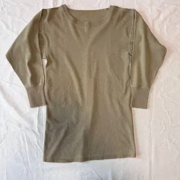 구제 의류 티셔츠 서멀 이너 밀리터리 워크 빈티지 롱 T