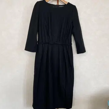 스트로베리 필즈 7부 소매 원피스