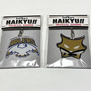 하이큐 아크릴 키링 블랙 쟈칼 아들러즈