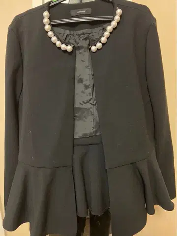 YOKOCHAN 노카라 블랙 자켓