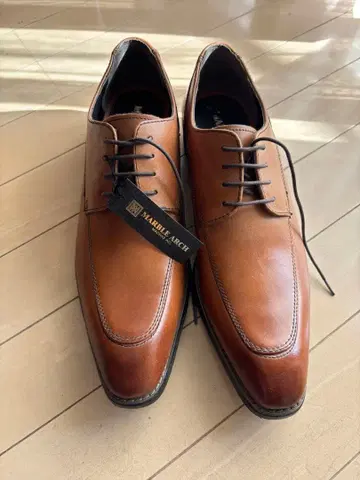 [새상품] 마드라스 비즈니스 슈즈 브라운 천연 가죽 25.5 EEE