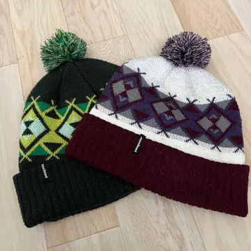 Patagonia 파타고니아 니트 모자 2세트