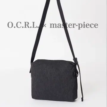 O.C.R.L. x master-piece 숄더백 블랙