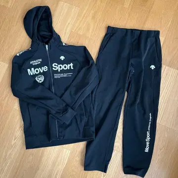 Move Sport 후드 부착 저리 L 상하의 세트
