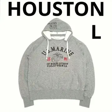 극미품 HOUSTON USMC 물들임 후가공 양V 세퍼레이트 후드티