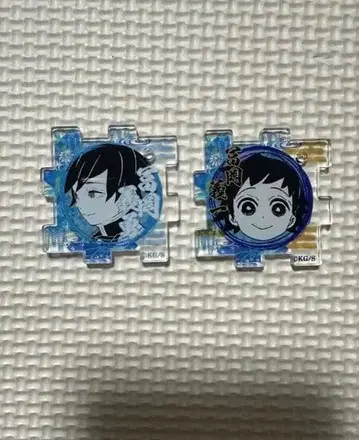 귀멸의 칼날 이어지는 아크릴 퍼즐 기유