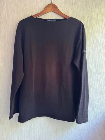 SAINT JAMES 브라운 긴팔 티셔츠