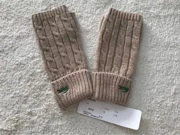 [ 미사용 새상품 택 포함 ] 라코스테 LACOSTE 장갑 베이지 여성용