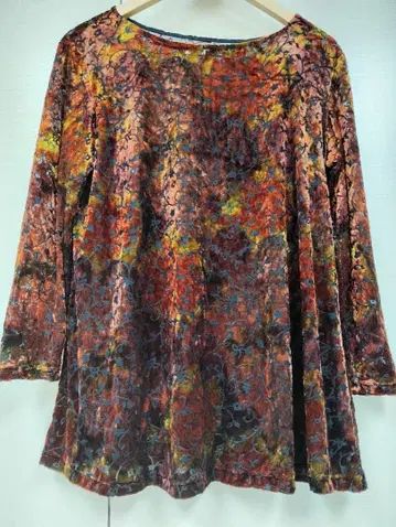 벨로아 원단 여성용 티셔츠 튜닉