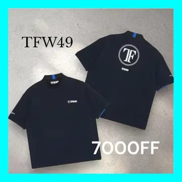 택 포함 새상품 2025AW 신상 블랙 블루 모크넥 L TFW49